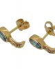 Blue Topaz Earring Blue Topaz Earring