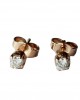 Single diamond Earstuds Single diamond Earstuds
