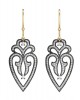 Gold & silver Victorian style earring Gold & silver Victorian style earring