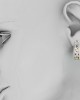 Graceful Half Balis with diamonds Graceful Half Balis with diamonds