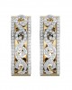 Graceful Half Balis with diamonds Graceful Half Balis with diamonds