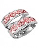 Graceful Half Balis with diamonds Graceful Half Balis with diamonds