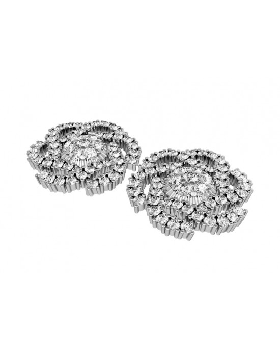 Impressive Diamond Eartops 
