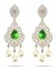 Adrika Emerald Diamond Earrings Adrika Emerald Diamond Earrings