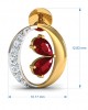Chiti Ruby Diamond Earrings Chiti Ruby Diamond Earrings