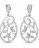 Bela Diamond Dangle Drop Earrings Bela Diamond Dangle Drop Earrings