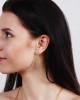 Alka Diamond Dangle Drop Earring Alka Diamond Dangle Drop Earring