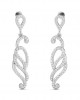 Alka Diamond Dangle Drop Earring Alka Diamond Dangle Drop Earring