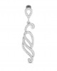 Alka Diamond Dangle Drop Earring Alka Diamond Dangle Drop Earring