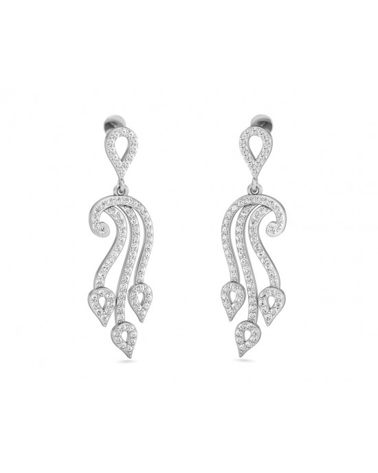 Diya Diamond Drop Earrings