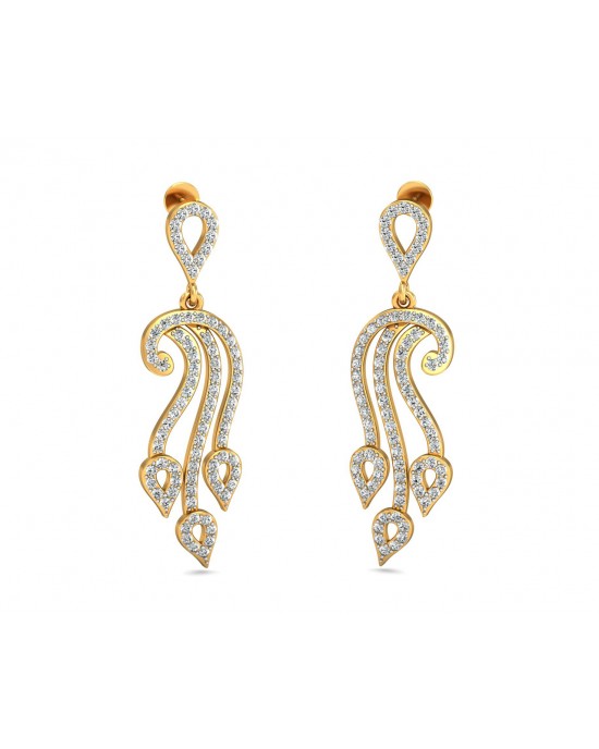 Diya Diamond Drop Earrings Diya Diamond Drop Earrings