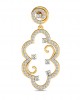 Anan Diamond Gold Danglers Anan Diamond Gold Danglers