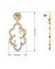 Anan Diamond Gold Danglers Anan Diamond Gold Danglers