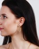 Anan Diamond Gold Danglers Anan Diamond Gold Danglers