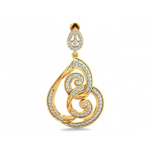 Deeta Round Brilliant Diamond Earrings