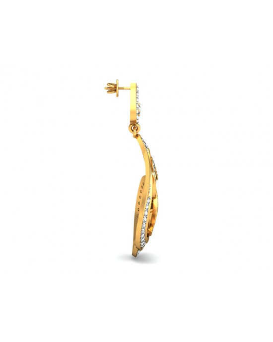 Deeta Round Brilliant Diamond Earrings Deeta Round Brilliant Diamond Earrings