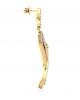Paisley Diamond Earrings in Gold Paisley Diamond Earrings in Gold