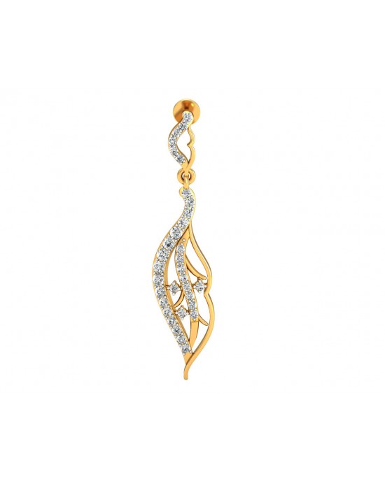 Narmin Long Diamond Earrings