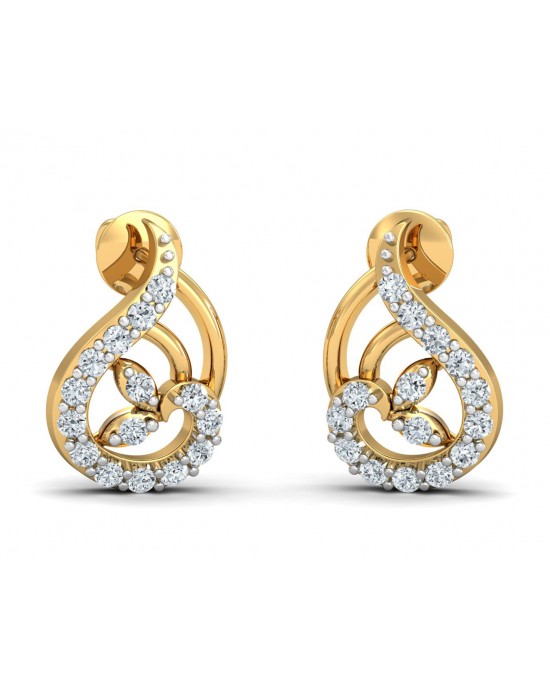Charvi Designer Diamond Earrings Charvi Designer Diamond Earrings
