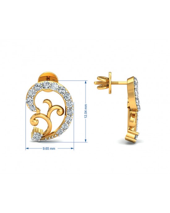 Nawra Diamond Earrings Nawra Diamond Earrings