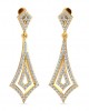 Sia Diamond Danglers In Gold Sia Diamond Danglers In Gold