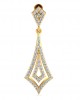 Sia Diamond Danglers In Gold Sia Diamond Danglers In Gold
