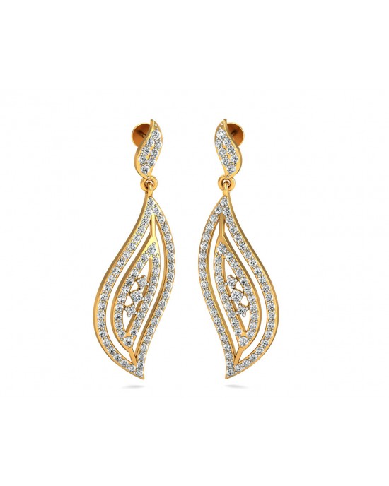 Dipti Diamond Dangle Earrings Dipti Diamond Dangle Earrings