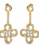 Contemporary Club Diamond Danglers Contemporary Club Diamond Danglers