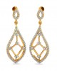 Rai Long Diamond Earrings in Gold Rai Long Diamond Earrings in Gold