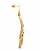 Rai Long Diamond Earrings in Gold Rai Long Diamond Earrings in Gold