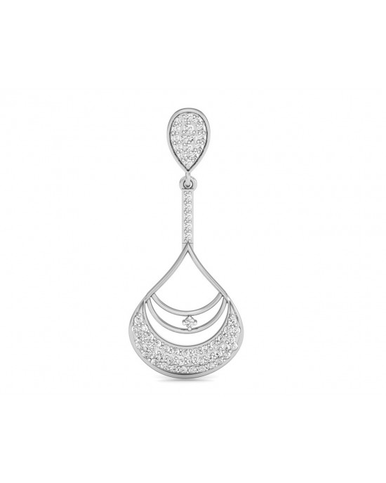 Trisha Round Brilliant Diamond Earrings Trisha Round Brilliant Diamond Earrings