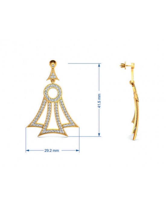 Eshika Diamond Earrings Eshika Diamond Earrings