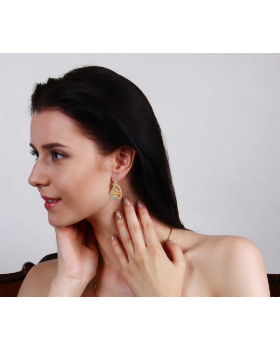 Eka Diamond Drop Earrings Eka Diamond Drop Earrings
