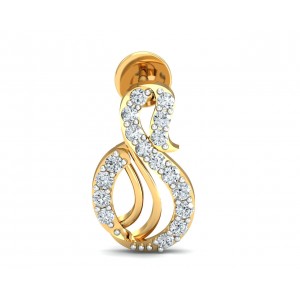 Swan Diamond Earrings