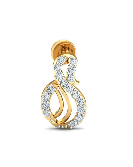 Swan Diamond Earrings Swan Diamond Earrings