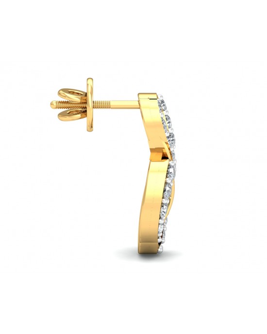 Swan Diamond Earrings Swan Diamond Earrings