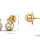 Deena Round Brilliant Cut Diamond Earrings Deena Round Brilliant Cut Diamond Earrings