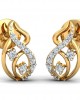 Deena Round Brilliant Cut Diamond Earrings Deena Round Brilliant Cut Diamond Earrings