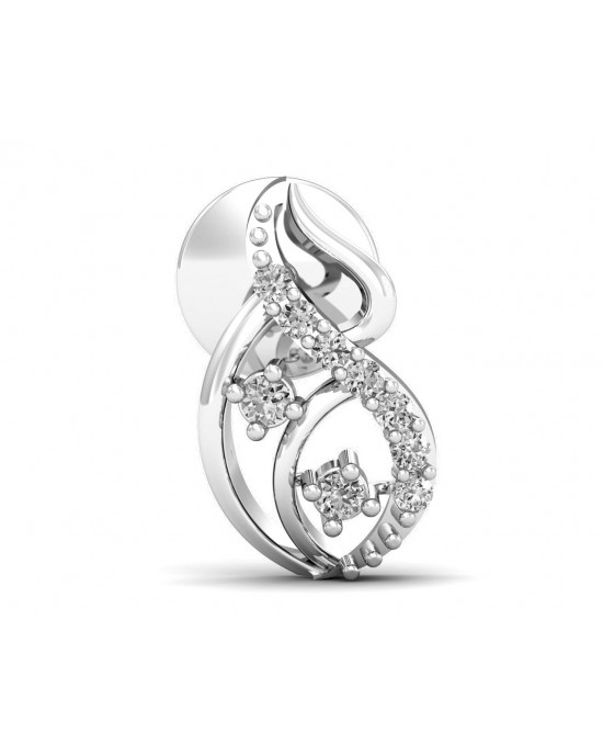 Deena Round Brilliant Cut Diamond Earrings Deena Round Brilliant Cut Diamond Earrings