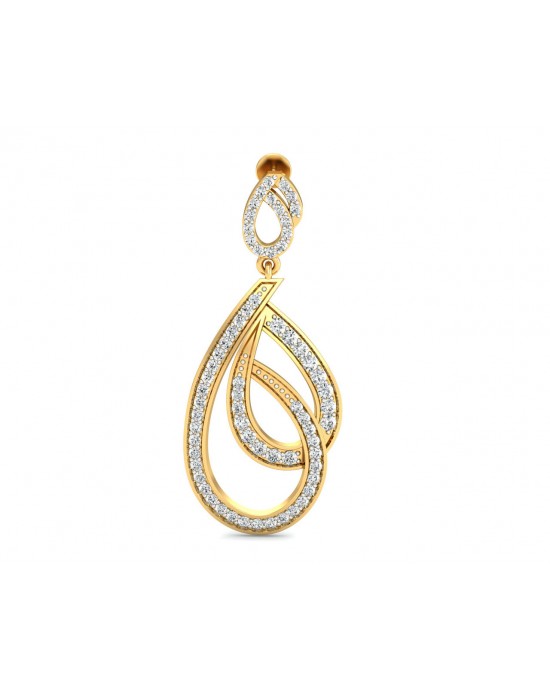 Gayle Long Diamond Earrings Gayle Long Diamond Earrings