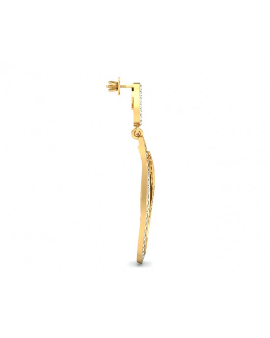 Gayle Long Diamond Earrings Gayle Long Diamond Earrings