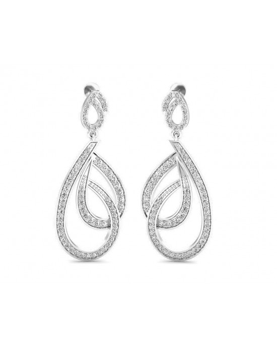Gayle Long Diamond Earrings Gayle Long Diamond Earrings