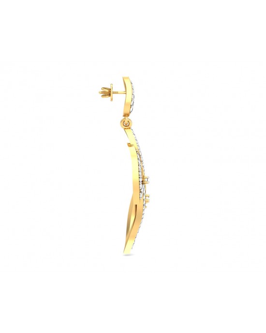 Friya Long Diamond Danglers Friya Long Diamond Danglers