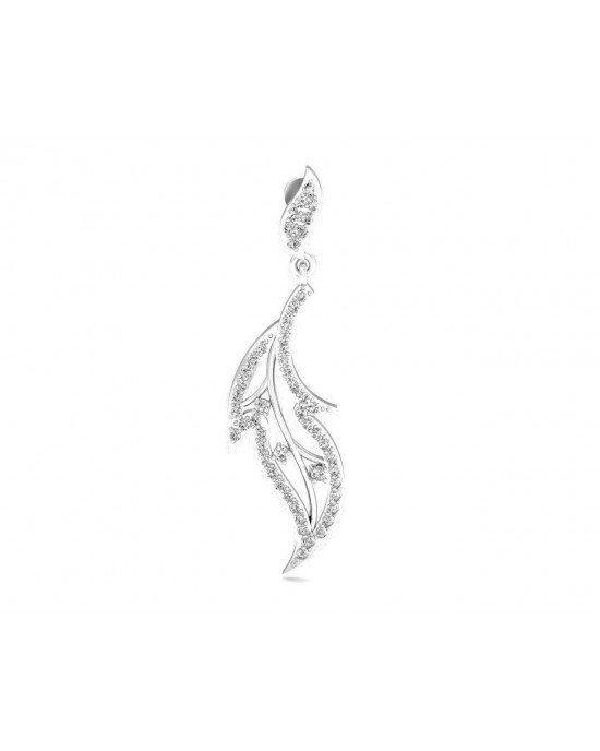 Friya Long Diamond Danglers Friya Long Diamond Danglers