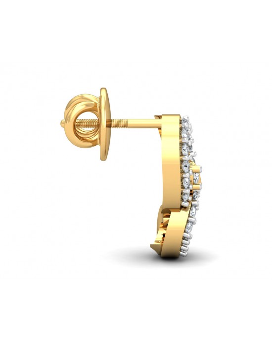 Freya Round Brilliant Diamond Earrings Freya Round Brilliant Diamond Earrings