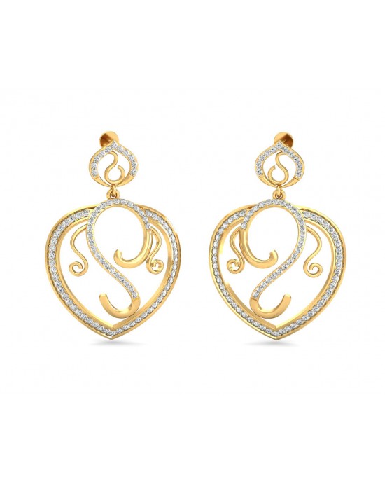 Jarn Gold Diamond Earrings Jarn Gold Diamond Earrings