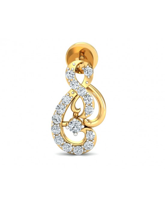 Deiva Round Brilliant Diamond Earrings Deiva Round Brilliant Diamond Earrings