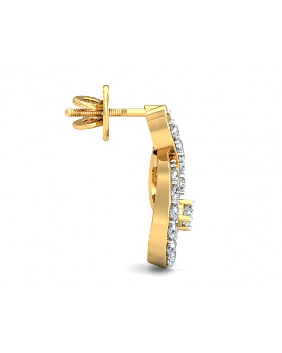 Deiva Round Brilliant Diamond Earrings Deiva Round Brilliant Diamond Earrings