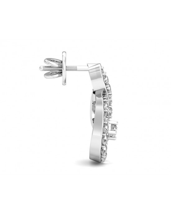Deiva Round Brilliant Diamond Earrings Deiva Round Brilliant Diamond Earrings