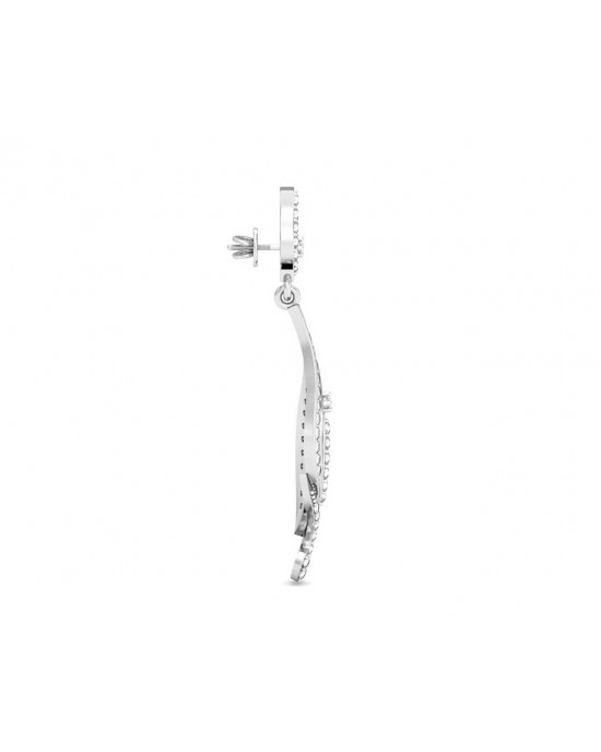 Cass Long Diamond Earrings Cass Long Diamond Earrings